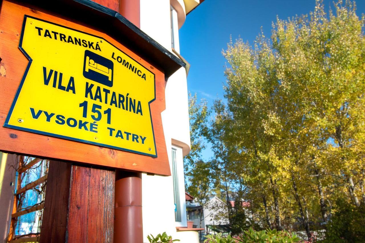 Vila Katarina 151 Tatranská Lomnica Dış mekan fotoğraf